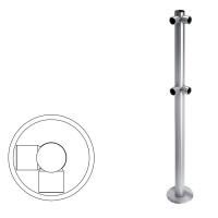 Ограждение полуростовое Стойка ограждения L-образная 