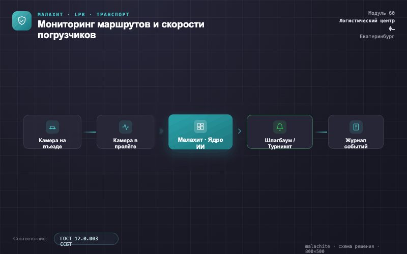Схема решения — Система Малахит