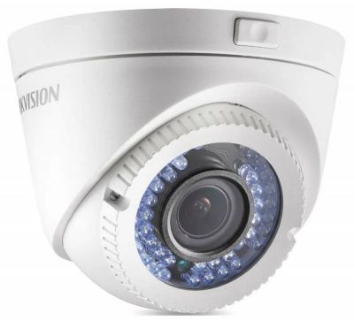 Камера видеонаблюдения Hikvision HiWatch DS-T109 2.8 мм-12мм HD-TVI цветная корп.:белый 